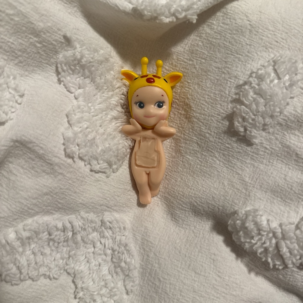 Cute Baby Doll in Giraffe Outfit